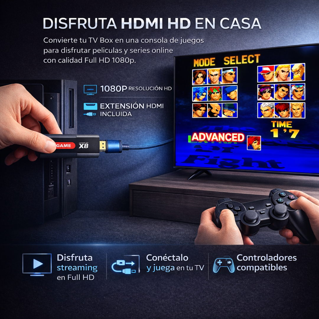 JIBSTICK™ Core: con mas de 10,000 juegos retros