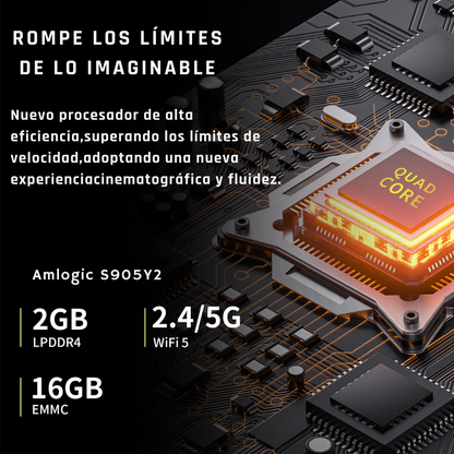 JIBSTICK™ PRO  con mas de 10,000 juegos + sistema Android