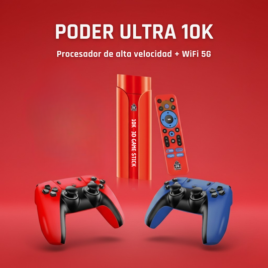 JIBSTICK™ ULTRA: Consola Dual System 5G – con mas de 10,000 Juegos Retro
